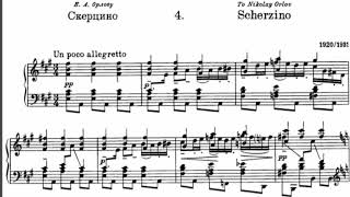 Prokofiev - 6 Pieces for Piano, Op. 52