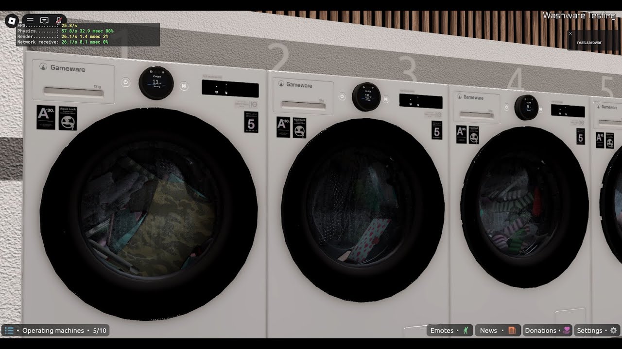 [ROBLOX] Playing Washware Testing Experience Part 5 [READ DESC]