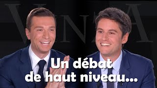 ATTAL/BARDELLA : UN DEBAT DE HAUT NIVEAU...