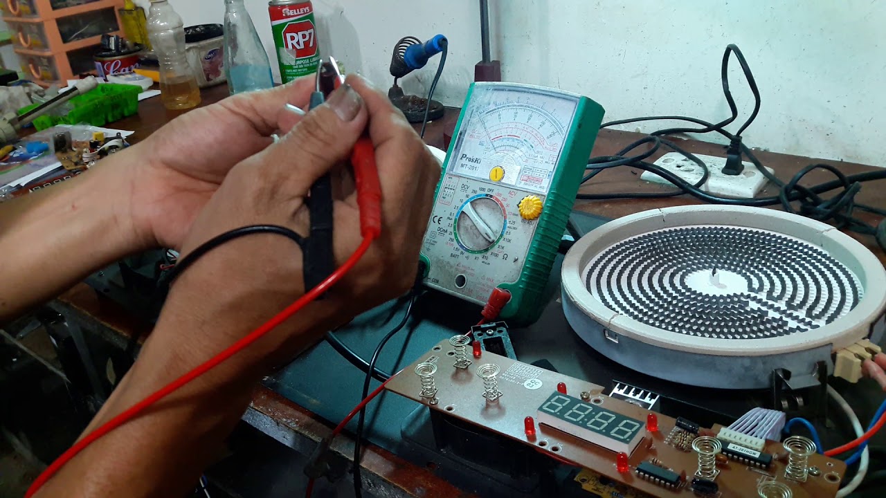 sửa Bếp hồng ngoại không nguồn hay hư thấy khó mà dễ sửa. (Bếp đôi sanaky AT-201hgw)zalo 0909106234