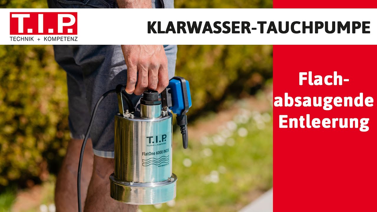 Alles über flachsaugende Tauchpumpen - Einsatzgebiete, Tipps bei der  Nutzung, Kaufempfehlungen 