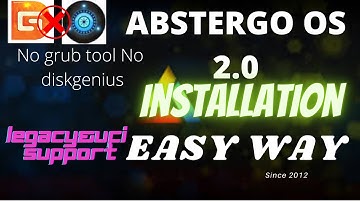 NO GRUB2WIN| NO DISKGENIUS| ONLY PHOENIX OS USE INSTALL #ABSTERGO OS EASY