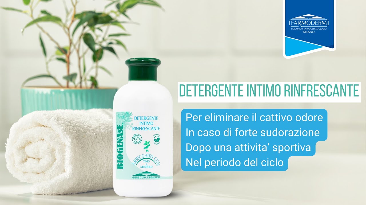 Biogenase Intimo Rinfrescante | Detergente Intimo Antibatterico e Rinfrescante