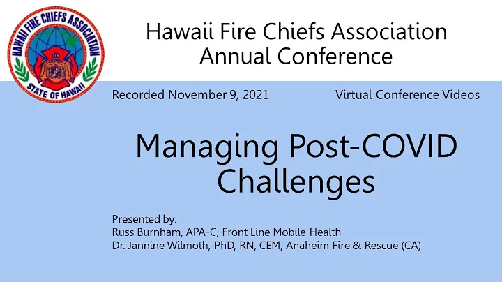 Managing Post-COVID Challenges