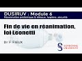 Module 6  fin de vie en ranimation loi leonetti