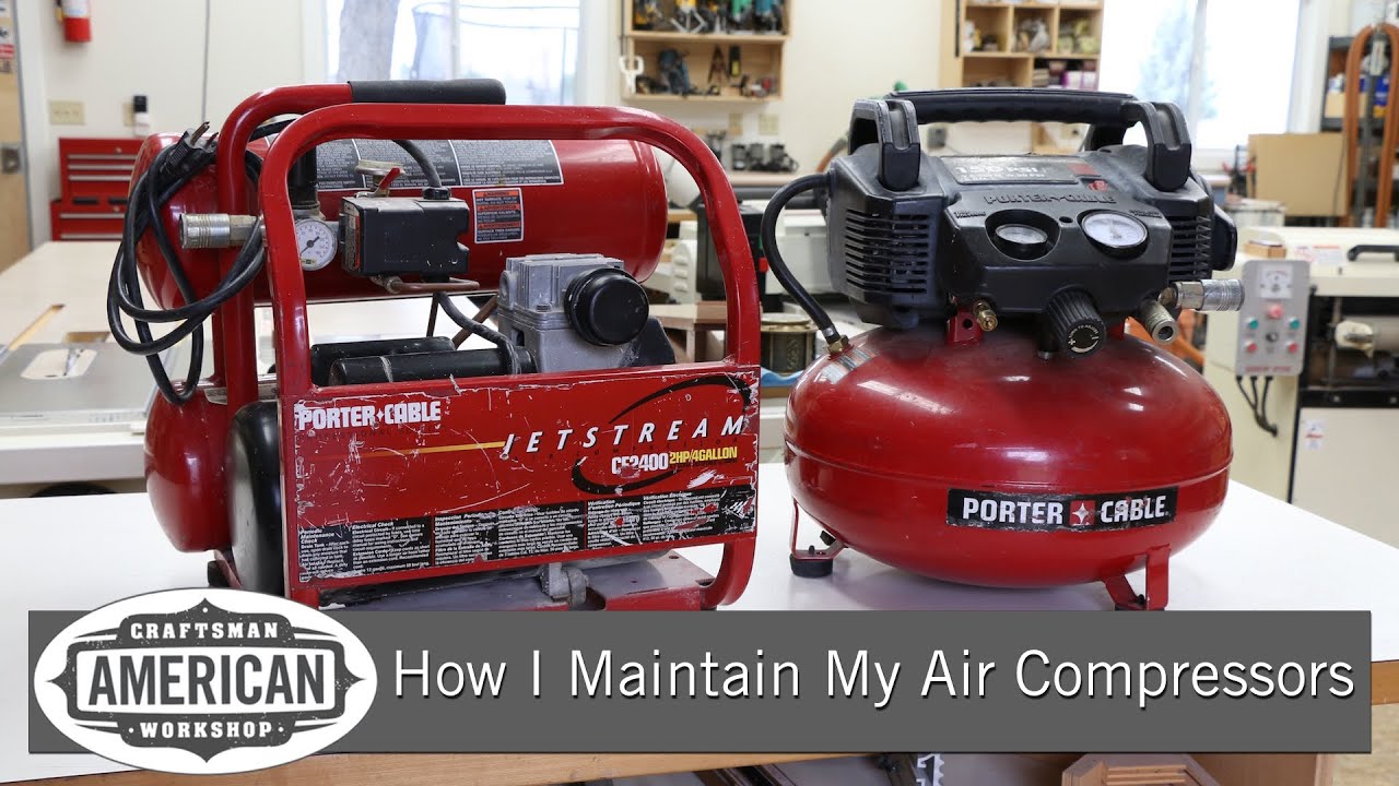 How I Maintain My Air Compressors 