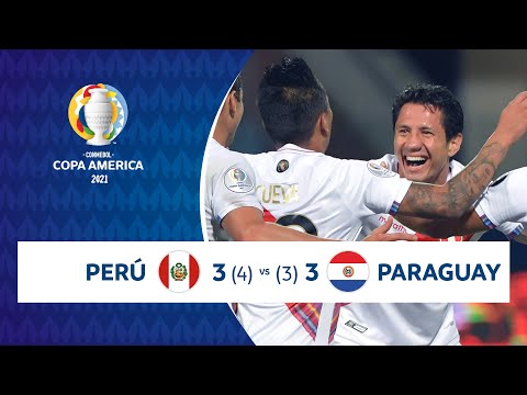 HIGHLIGHTS PERÚ 3 (4) - (3) 3 PARAGUAY | COPA AMÉRICA 2021 | 02-07-21