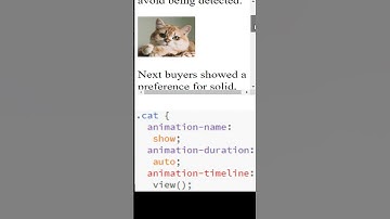 CSS scroll Chrome 115 view timeline ranges