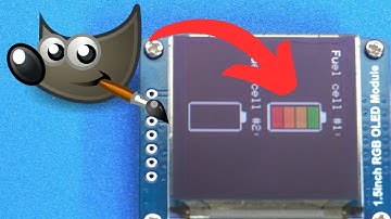 Export Images From GIMP & Display on ESP32 OLED/TFT