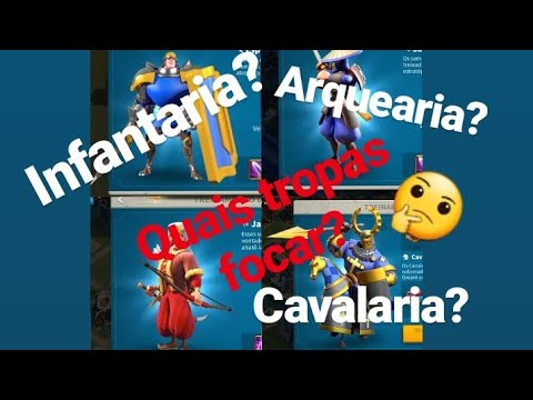 Qual melhor tropa para focar? cavalaria, infantaria ou arquearia? - Rise of kindoms