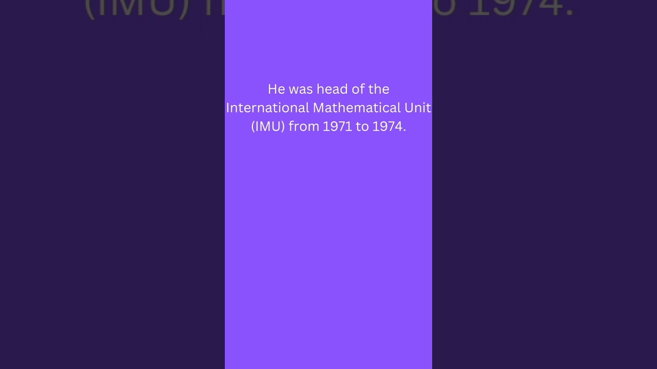 Komaravolu Chandrasekharan professor ETH Zurich,School of mathematics,TIFR