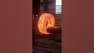 Incredible forging machine at factory. Most dangerous machine #shorts