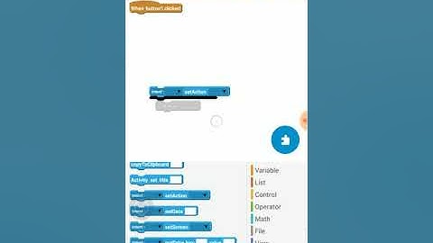 #sketchwere Use of intent component to share link with browser | Sketchwere tutorial