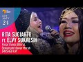 RITA SUGIARTO & ELVY SUKAESIH - Pacar Dunia Akhirat, Sekuntum Mawar Merah (MASHED UP) | HUT ANTV 24