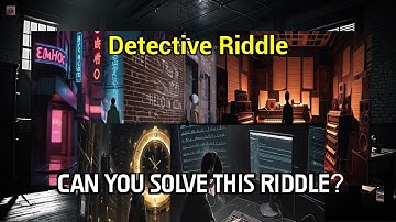 Can YOU SOLVE THIS RIDDLE? English Riddle Challenge ! #detective #riddle #englishriddles #art