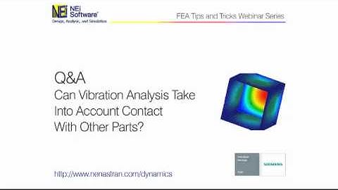 Random Vibration Analysis and Contact