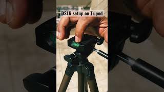 Thank you for 70k Views, Canon DSLR setup on Tripod technology camera shorts shortvideo viral