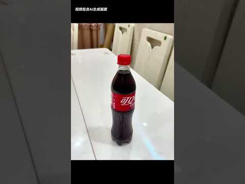 Coca Cola Bottle Reacts To Fire Shot Aooooii Shorts FunnyVideo