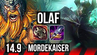 OLAF vs MORDEKAISER (TOP) | Rank 2 Olaf, Rank 6, 10/2/5 | NA Challenger | 14.9