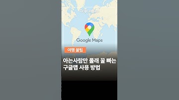 아는 사람만 꿀 빠는 구글맵 사용 방법