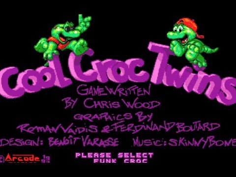 Cool Croc Twins (DOS) - Gameplay