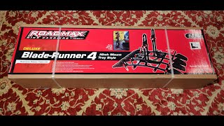 Trimax RMBR4 Road MAX Hitch Mount Tray Unboxing Review Assembly 4 Bike