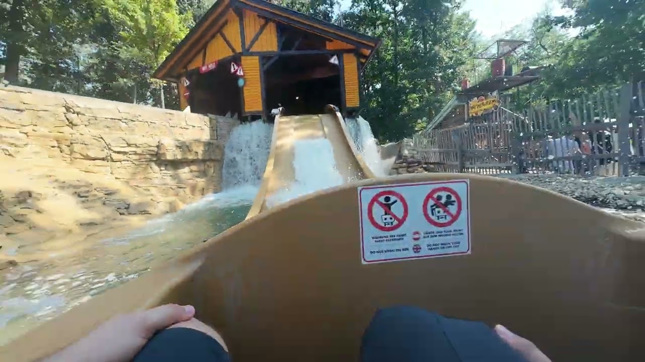Familypark Austria - Biberburg - Front Row POV Onride - 2025