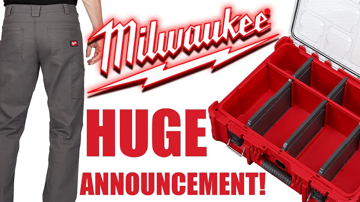 HUGE Milwaukee tool announcement | PACKOUT MODULAR STORAGE KEEPS GROWING!