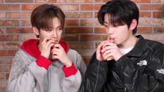 Eating together with Anxin and Sanghyeon 알파드라이브원#알파드라이브원 #알디#AlphaDriveOne#상원#안신#씬롱#건우#아르노#리오#상현#준서 