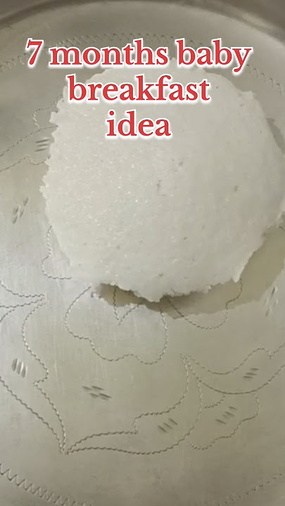 7 months baby breakfast ideas | baby breakfast ideas | #trending #baby #food #shorts #shortvideo #yt