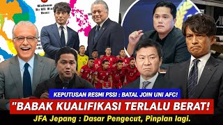 Download Lagu INDONESIA RESMI BATAL JOIN UNI AFC! Babak Kualifikasi Terlalu Berat. JFA Jepang : \ MP3 Download Lagu INDONESIA RESMI BATAL JOIN UNI AFC! Babak Kualifikasi Terlalu Berat. JFA Jepang : \ MP3