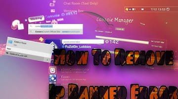 How To IP Unbanned Your CFW Ps3 Working