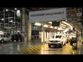 Рено Дастер,сборка авто на Московском заводе.Assembling a car Renault Duster Russia