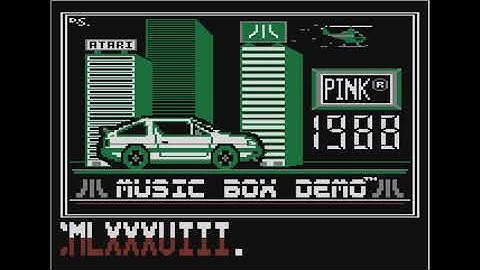 The Music Box Demo  by Pink Softhard  (atari 8 bit)