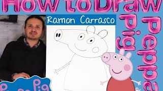 How To Draw Peppa Pig Step By Step Easy Peppa Pig Drawing Tutorial