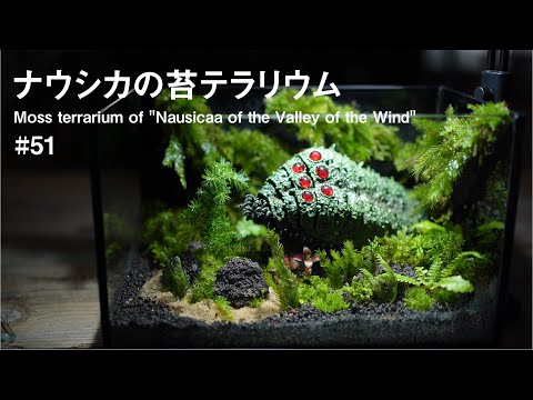 風の谷のナウシカの苔テラリウム 王蟲の住む腐海の森 作り方 Make A Moss Terrarium Nausicaa Of The Valley Of The Wind 51 Youtube