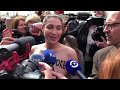 «Досить ґвалтувати країну» – Femen на дільниці, де голосував Зеленський