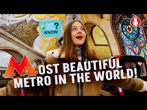 Moscow Metro Like You’ve Never Seen Before! 🚇