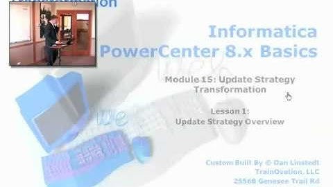 Informatica Training by TrainOvation - FREE Lesson on "Update Strategy Transformation"