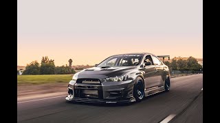 Varis Mitsubishi Evo X pushes 600+hp with custom sidewinder turbo setup