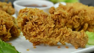 Crispy Fried Chicken WITHOUT SKIN by Lively Cooking