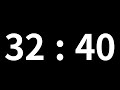 32분 40초 타이머 32minute 40second timer 1960 second timer