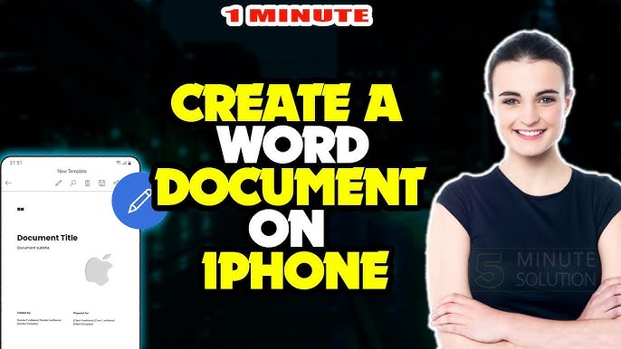 Create A Word Document On Iphone 2023 2024
