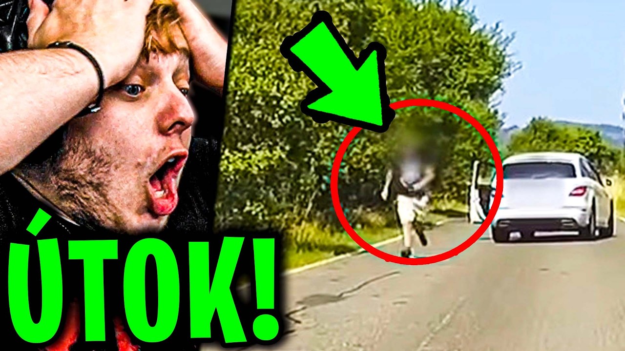 AGRESIVNÍ ŘIDIČ NA NĚJ VYBĚHL Z AUTA!