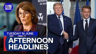 RBA holds interest rate at 4.35%, Donald Trump joins world leaders at G7 summit | 9 News Australia