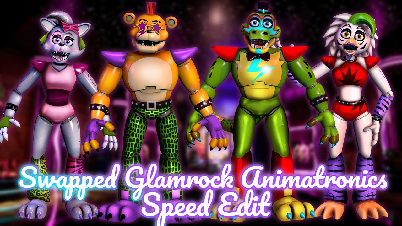 Nightmare Animatronics FNaF:Security Breach by LivingCorpse7 on