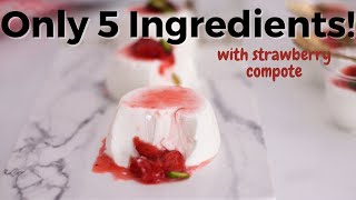 How to make Panna Cotta at home - Classic Italian Dessert