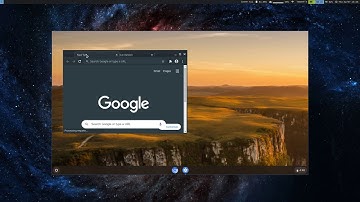 Chromium Ozone/Wayland running under Exosphere (CrOS on Linux) - tab drag bring up