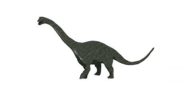 Brontosaurus Walk Cycle Animation on Turn Table