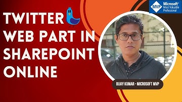 Twitter Web Part in SharePoint Online